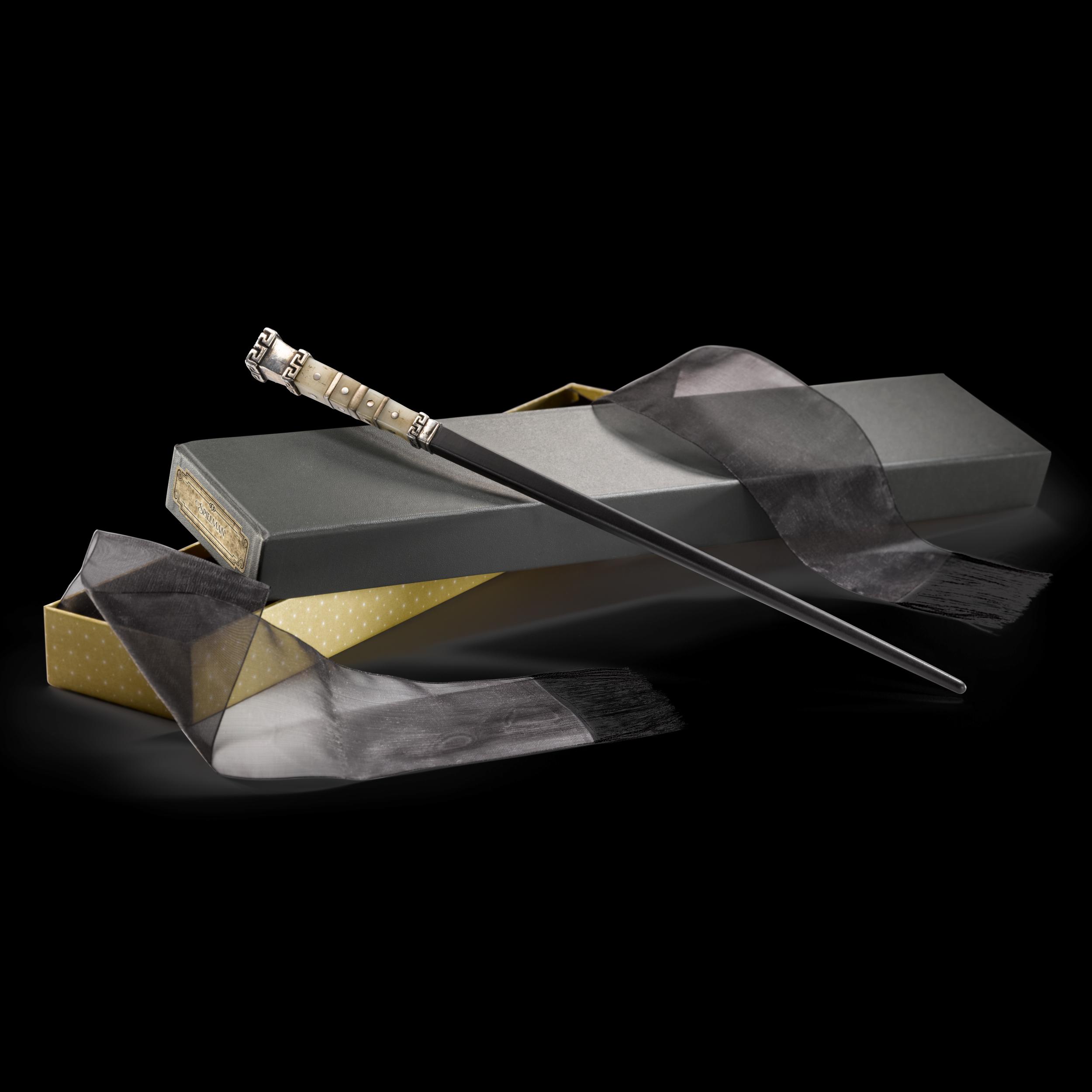 Photos - Action Figures / Transformers Fantastic The Noble Collection  Beasts Spielman’s Wand in Collector’s Box - 14in  Wizarding World Wand -  Beas (35cm)