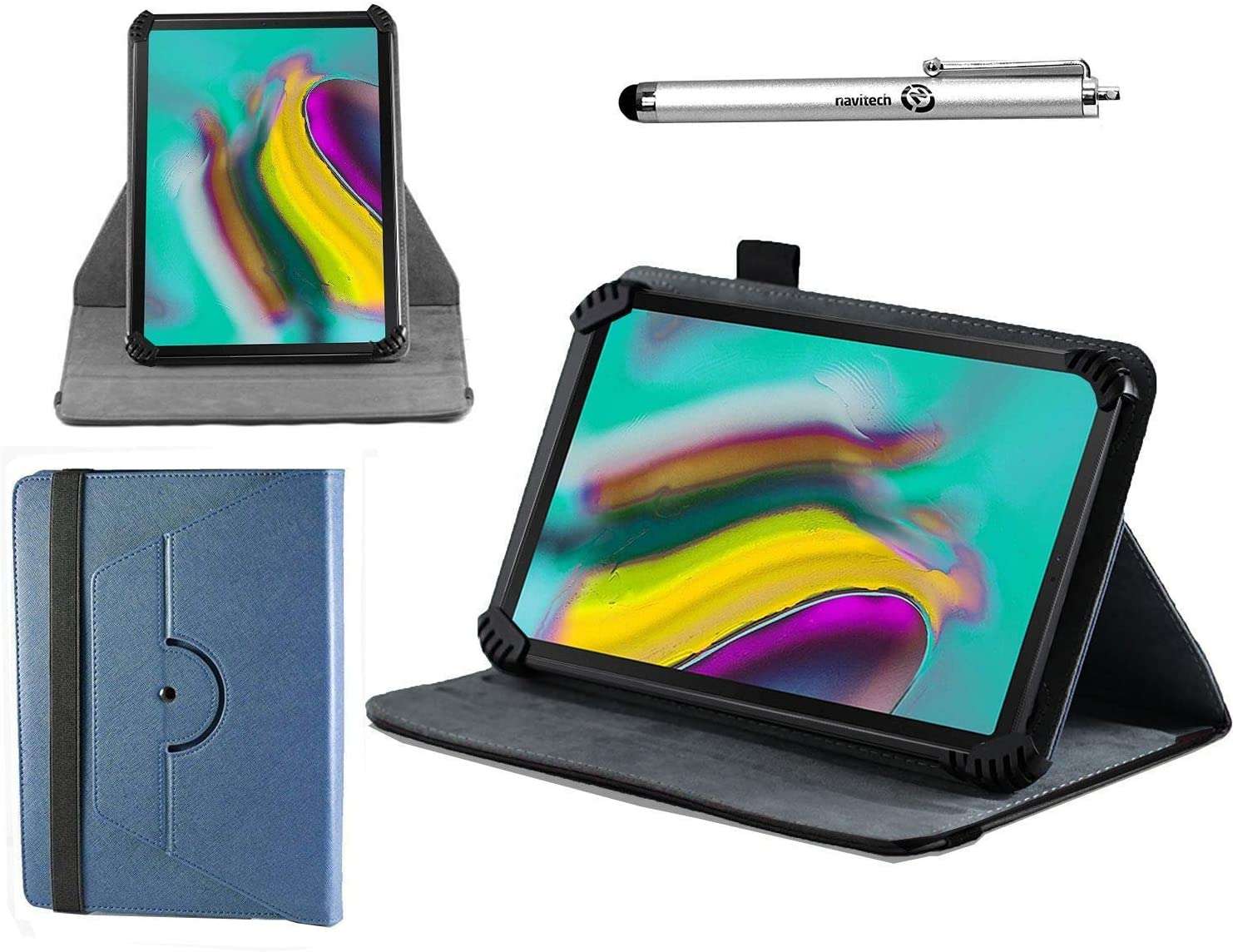 Чехол и стилус Navitech Blue для планшета Lenovo Tab M10 Plus (3-го поколения) 10 2K