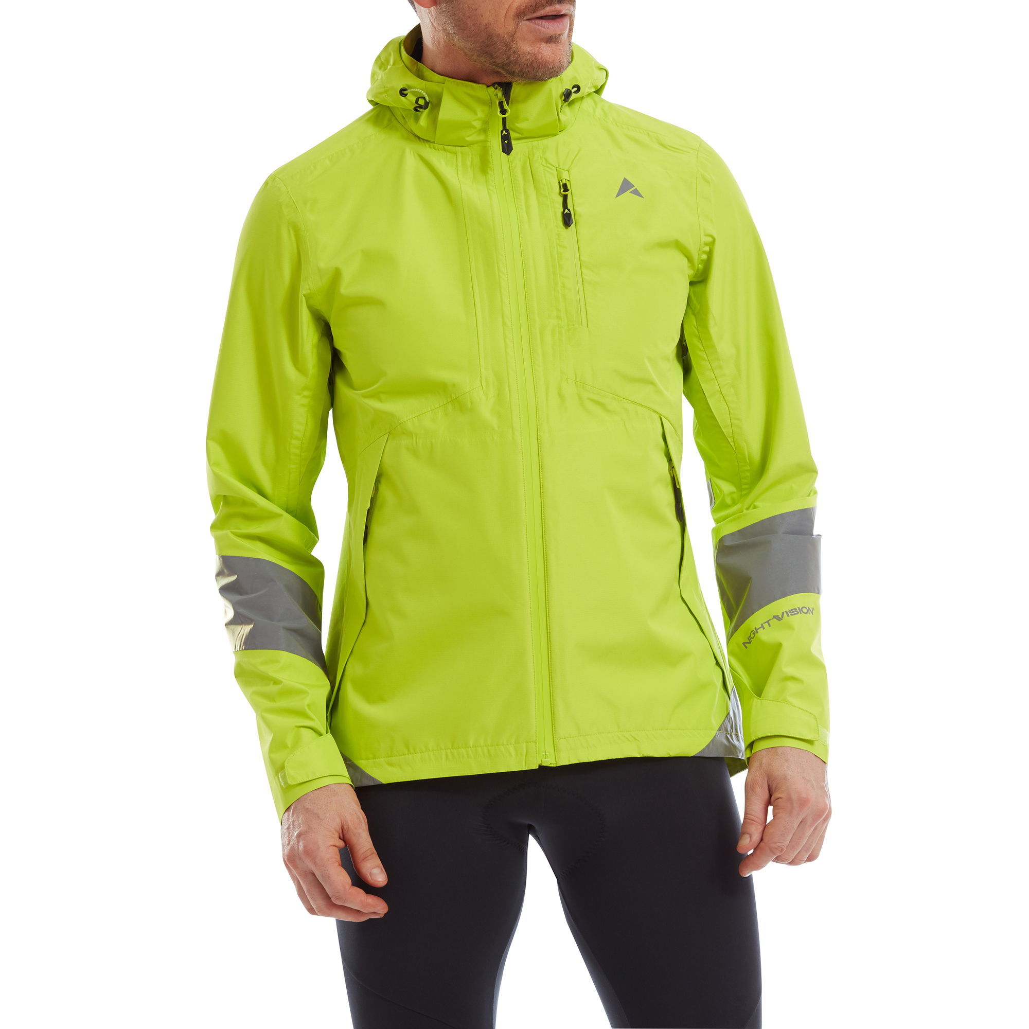 Photos - Cycling Clothing Altura Nightvision Typhoon Men's Waterproof Jacket  Lime S AL22MCY3NV-99-S  2022