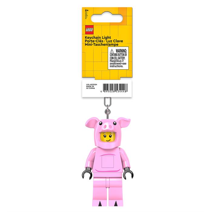 Photos - Action Figures / Transformers IQ LEGO Minifigures Keychain Light - Piggy Girl LEGKE212H 