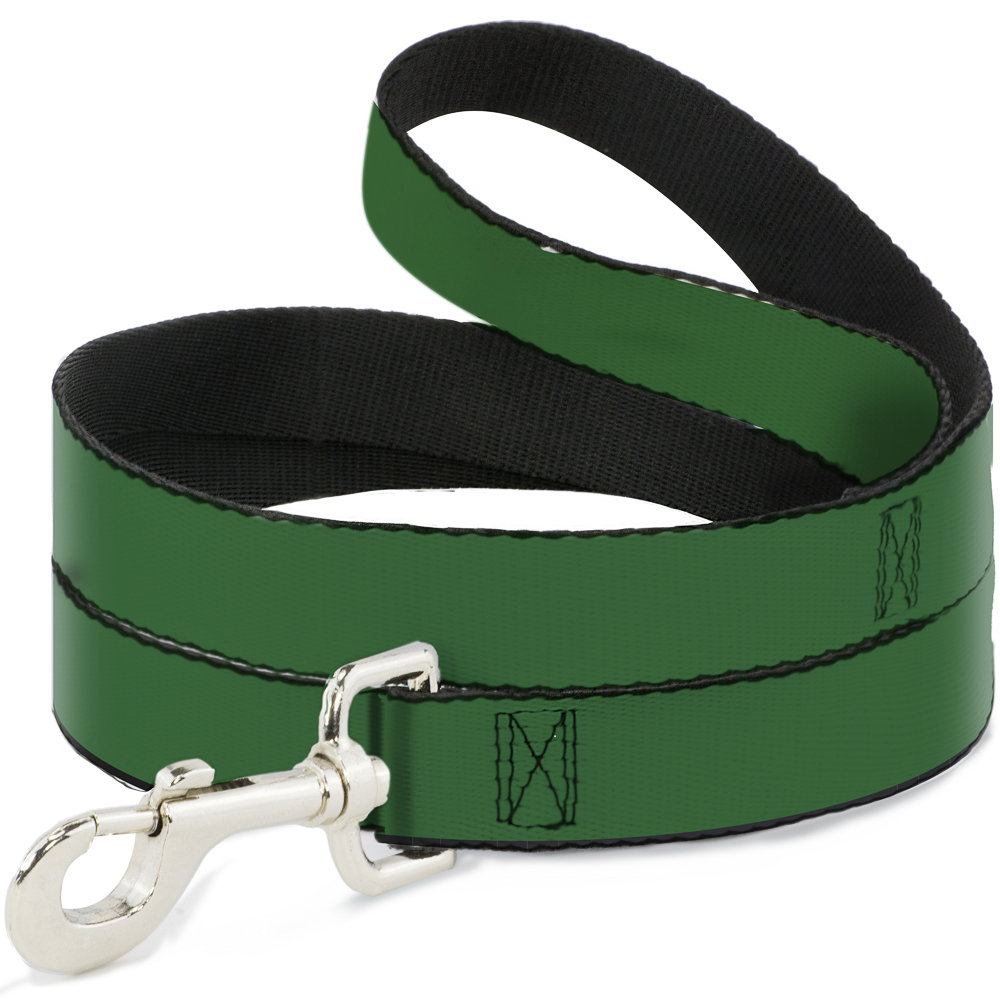 Green Narrow Dog Leash Half-Inch