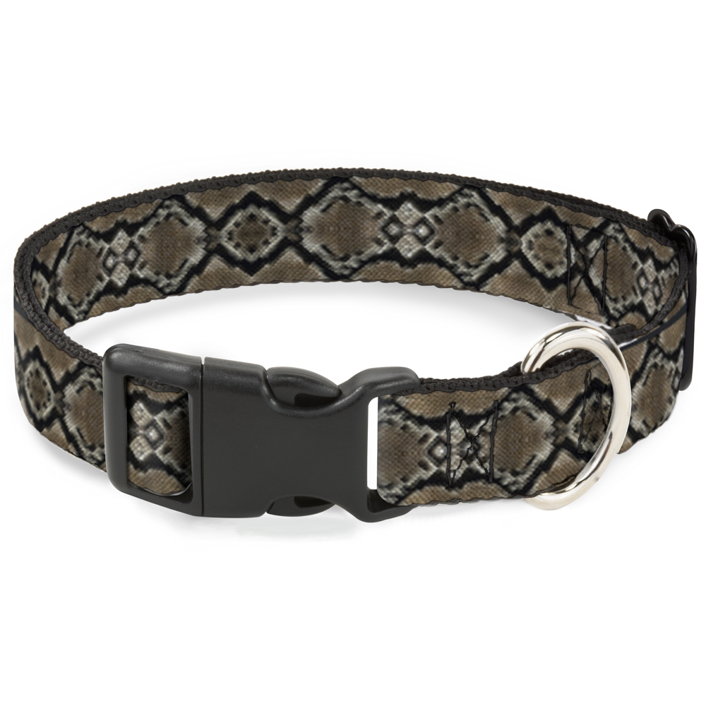 Plastic Clip Collar Snake Skin 1 Large 15-24"" (US IMPORT)