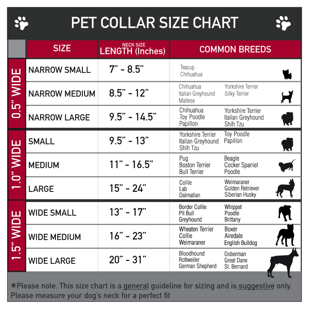 Plastic Clip Collar SWAG Script Black/White NARROW-Small 7-8.5"