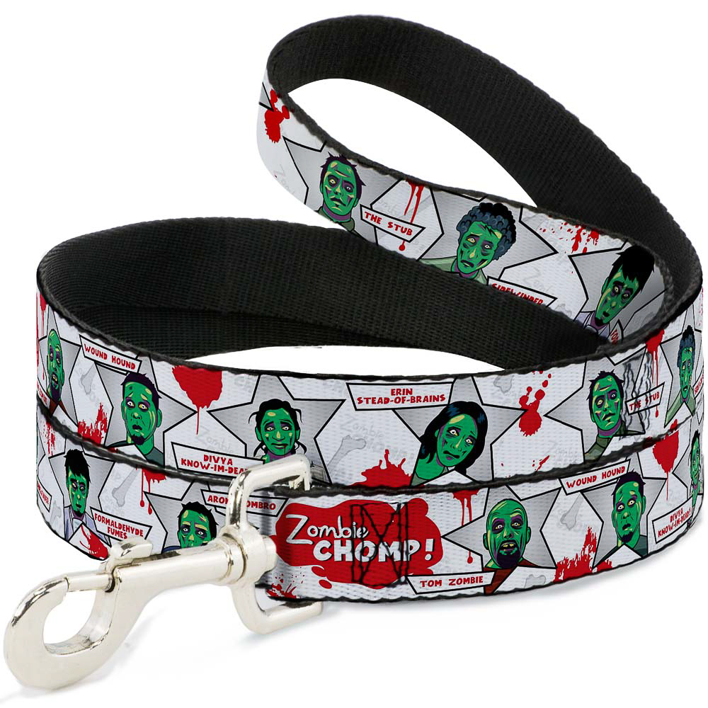 Dog Leash Zombie CHOMP! NARROW 0.5"" (US IMPORT)