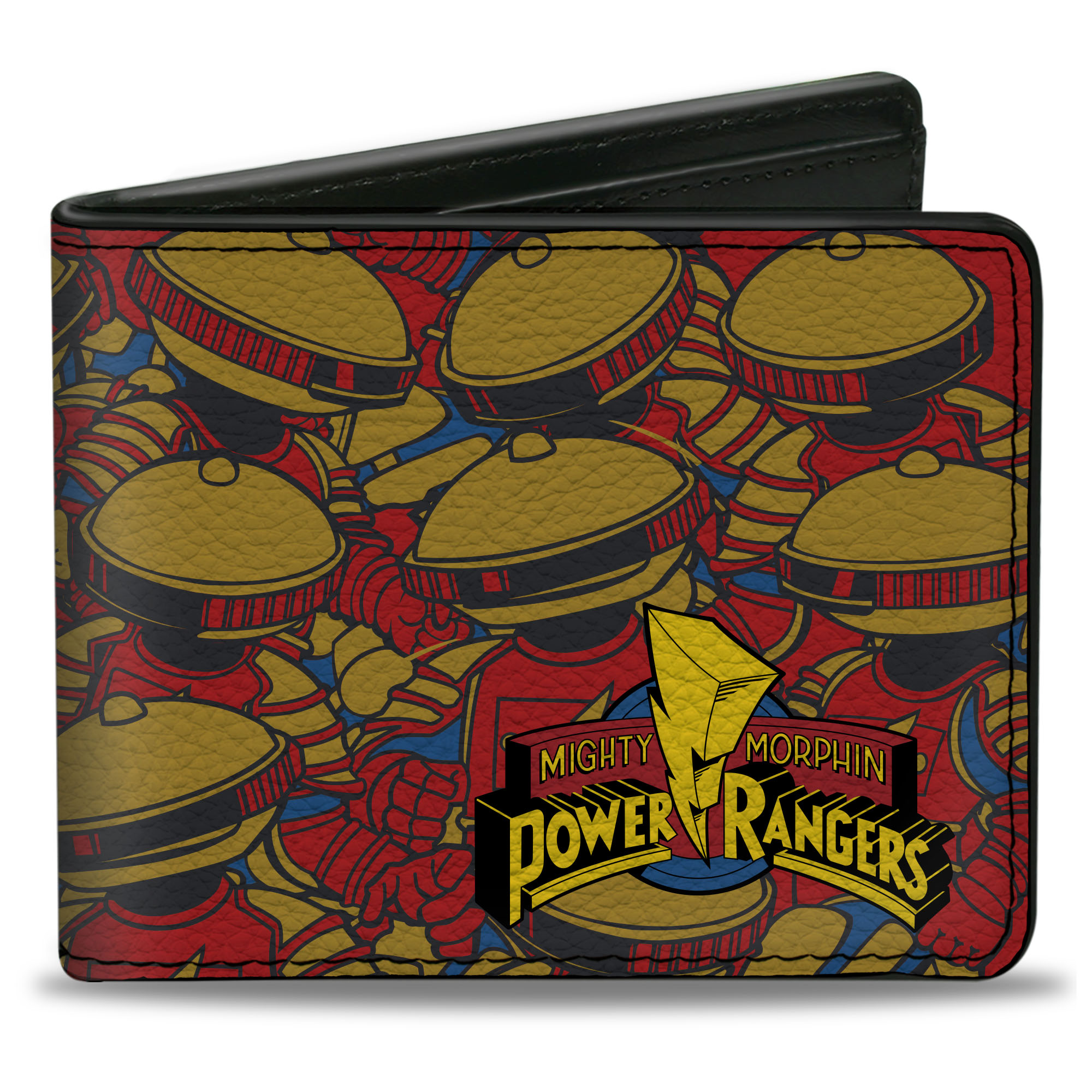 Bi-Fold Wallet MMPR Power Rangers Retro Alpha 5 Pose Stacked (US IMPORT ...