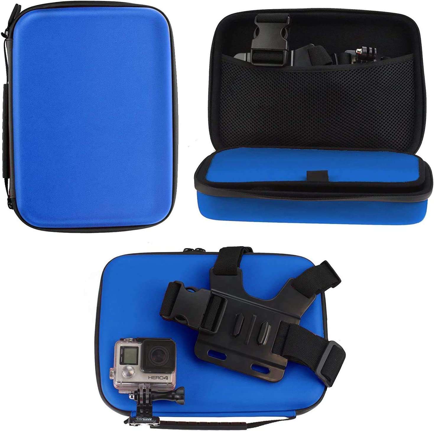 Navitech Blue Action Camera Case TCL SVC200TechCode 1920*1080P