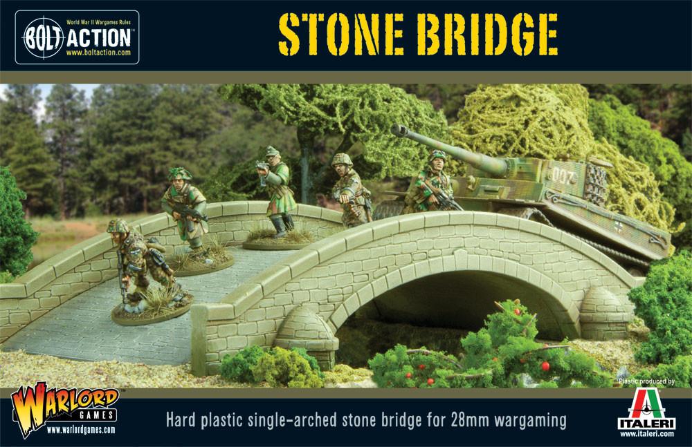 Photos - Model Building Kit Warlord Stone Bridge Bolt Action / Hail Caesar addition for 28mm Wargaming Miniatures WG-TER-40 