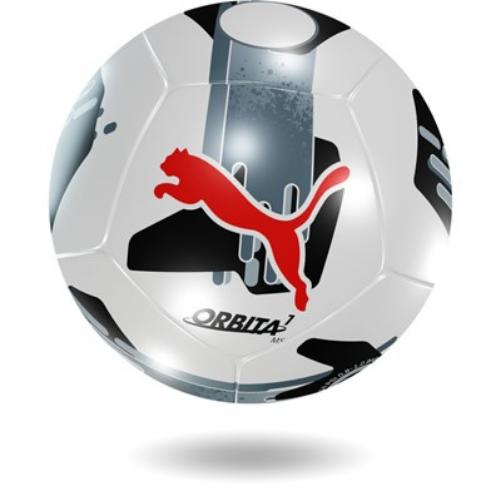 Футбольный мяч Puma Orbita 7 MS 4 Черно-белых 4 Черно-белых