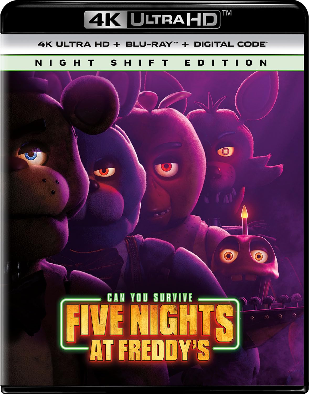 Five Nights at Freddy's - Night Shift Edition 4K Ultra HD + Blu-ray + Digital (4K Ultra HD)