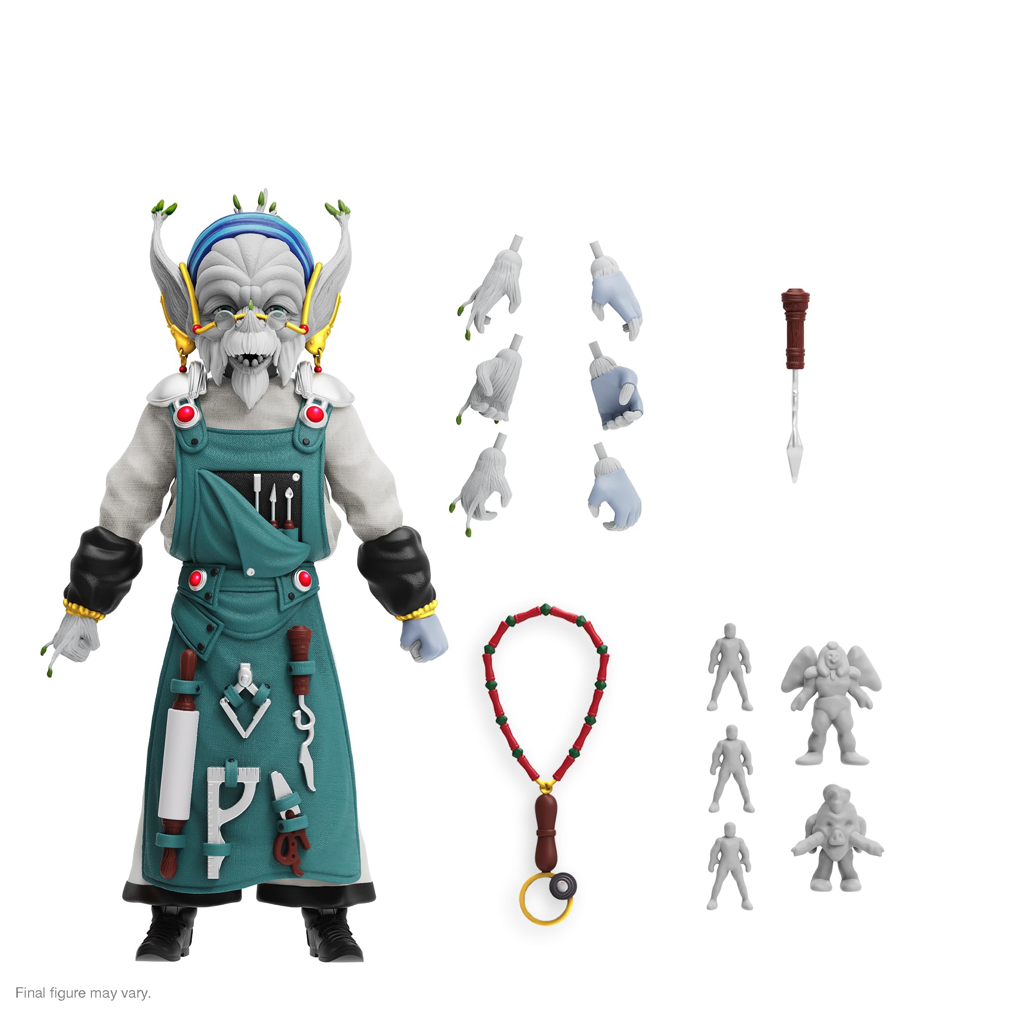 Photos - Action Figures / Transformers Super7 ULTIMATES! Mighty Morphin Power Rangers Finster - 7 Power Rangers Action Figure with Accessories Classic TV Show Coll