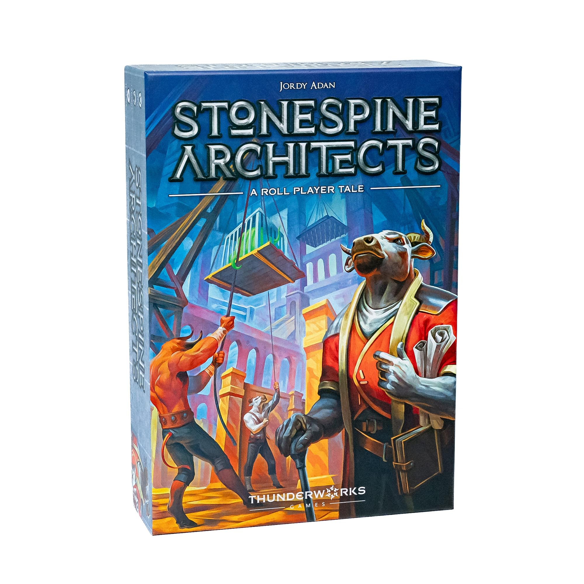 Photos - Jigsaw Puzzle / Mosaic Thunderworks Games - Stonespine Architects Strategy Board Game Card-Drafting Dungeon Design Competitive Tableau Builder Worl
