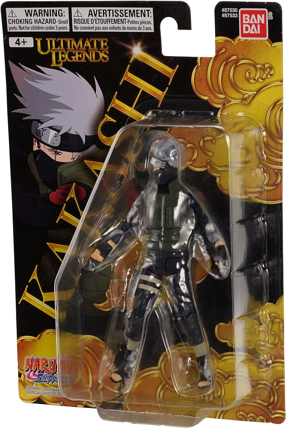 Bandai Namco Ultimate Legends - Naruto 5" Kakashi Hatake Actio (Importación USA) - Imagen 9 de 10