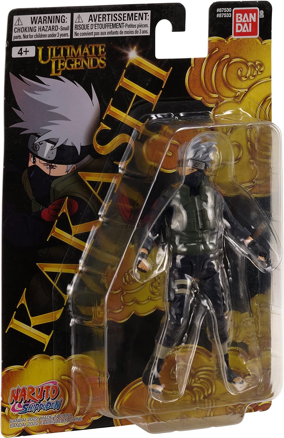 Bandai Namco Ultimate Legends - Naruto 5" Kakashi Hatake Actio (Importación USA) - Imagen 6 de 10