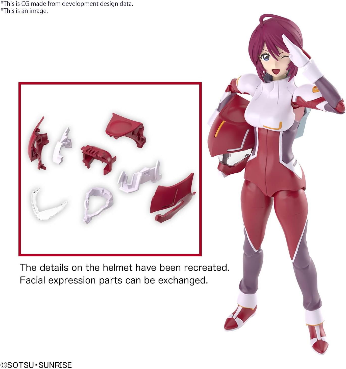 Figure-rise Standard Mobile Suit Gundam SEED DESTINY Luna Mari (Importación USA) - Imagen 5 de 10