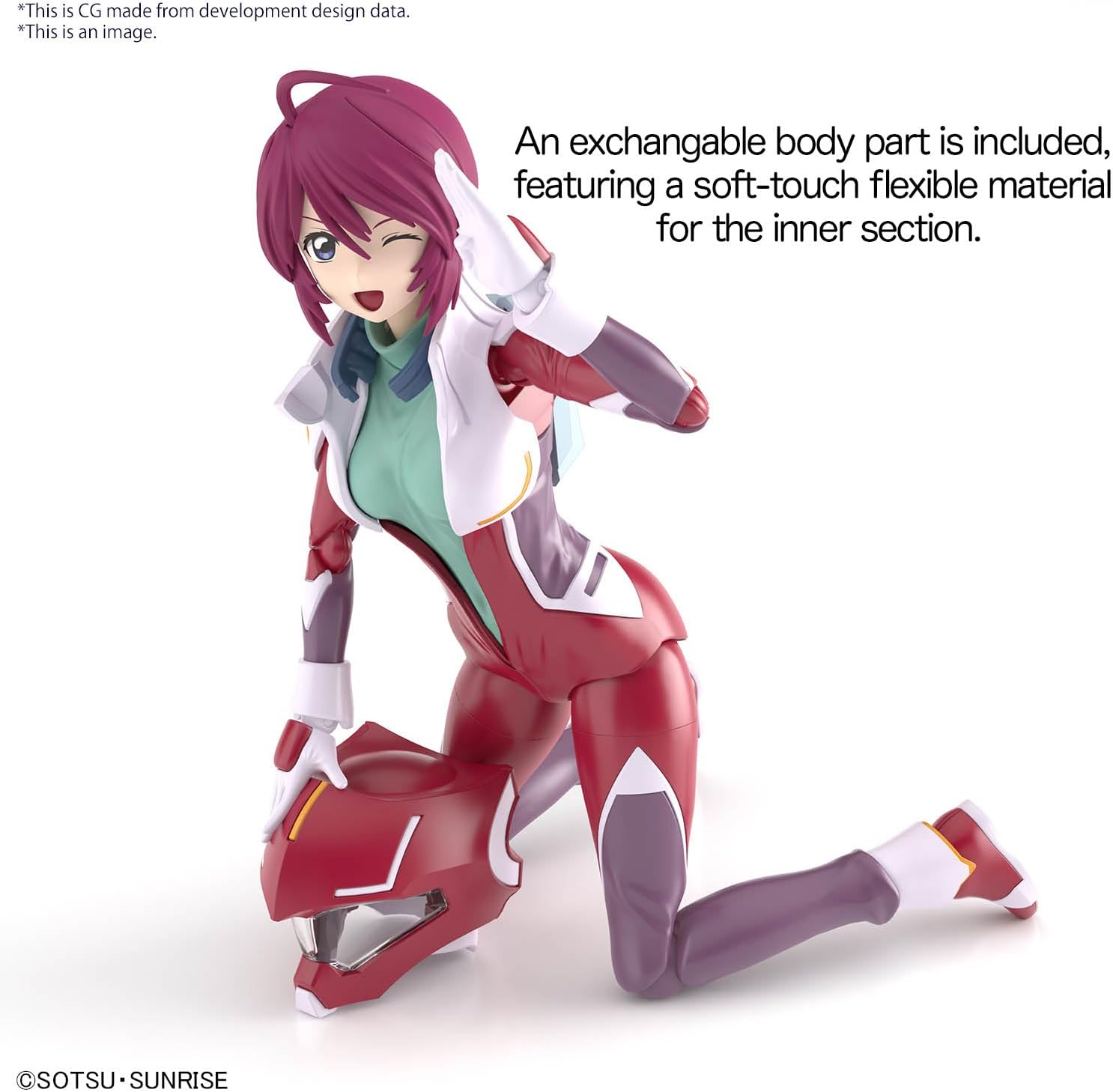 Figure-rise Standard Mobile Suit Gundam SEED DESTINY Luna Mari (Importación USA) - Imagen 3 de 10