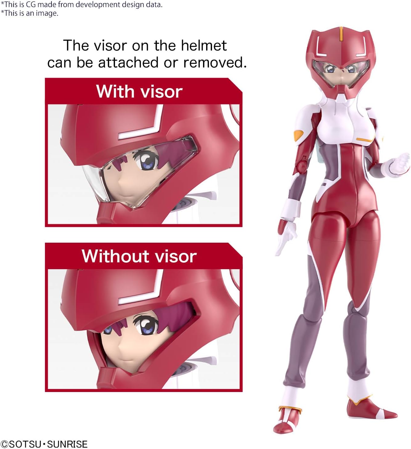 Figure-rise Standard Mobile Suit Gundam SEED DESTINY Luna Mari (Importación USA) - Imagen 2 de 10