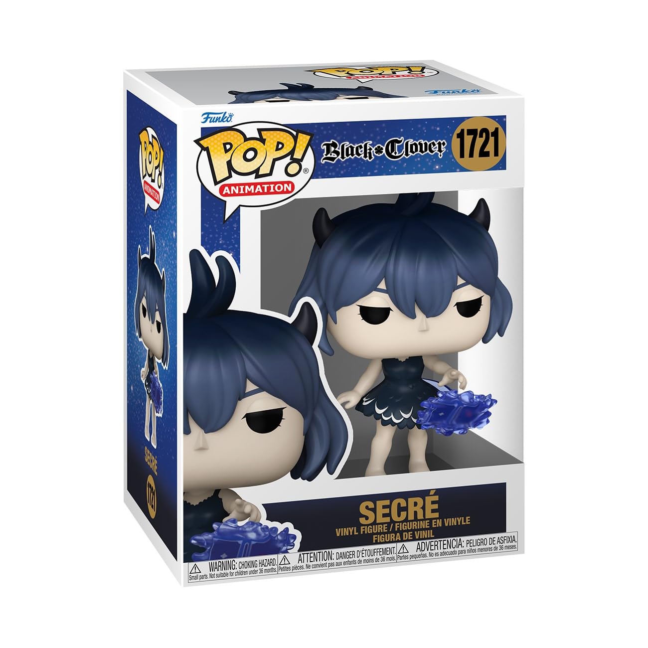 Photos - Action Figures / Transformers Funko Pop! Animation: Black Clover - Secré with Chase 889698802963 