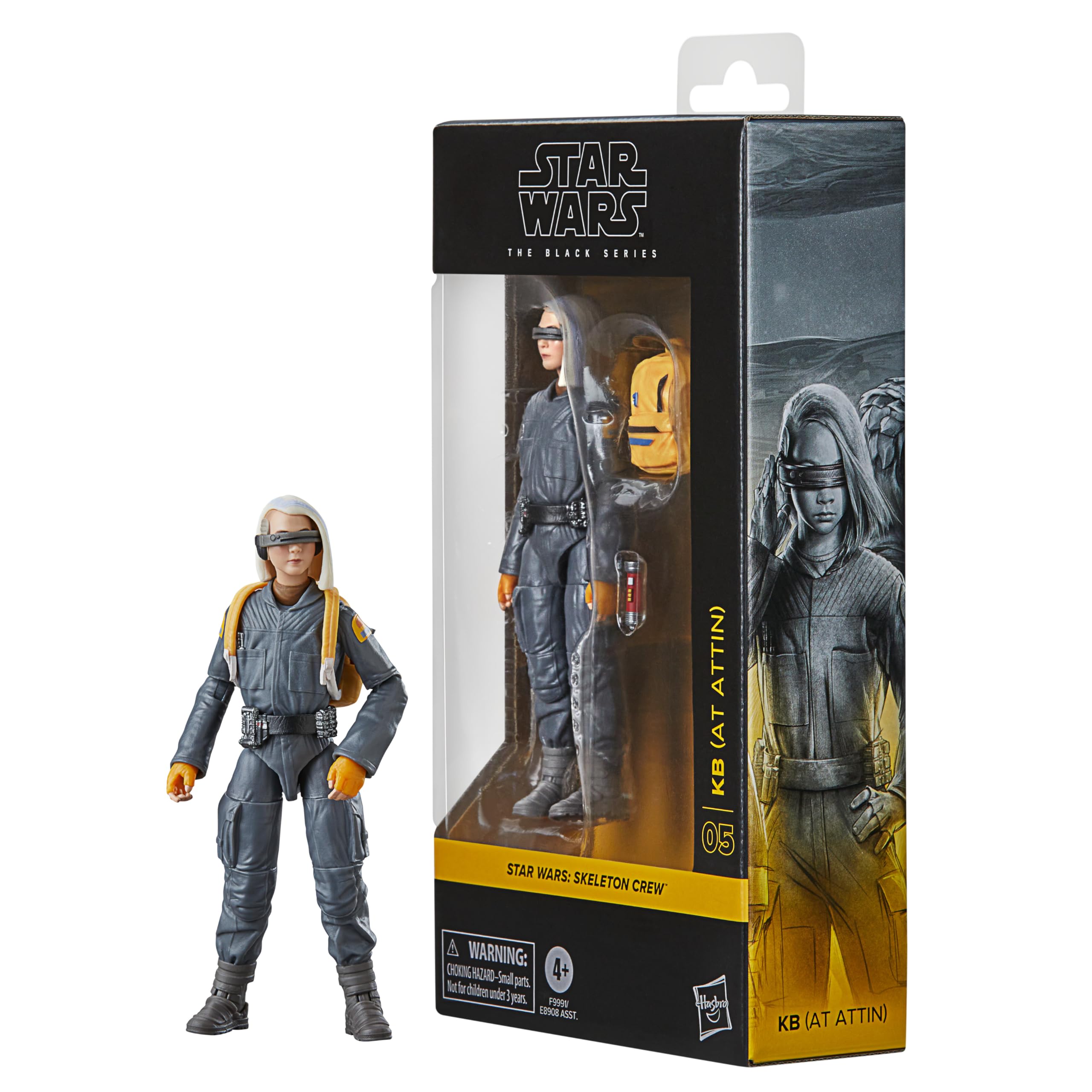 Photos - Action Figures / Transformers Hasbro Star Wars The Black Series KB  Skeleton Crew 15-cm Action Figure ‎F9991 (at Attin)