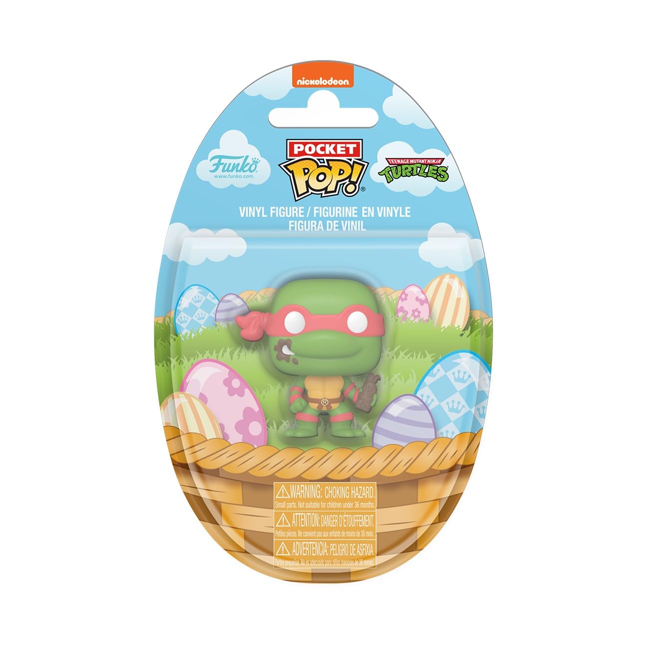 Photos - Action Figures / Transformers Funko Pocket Pop! Teenage Mutant Ninja Turtles: Easter - Raphael 86048
