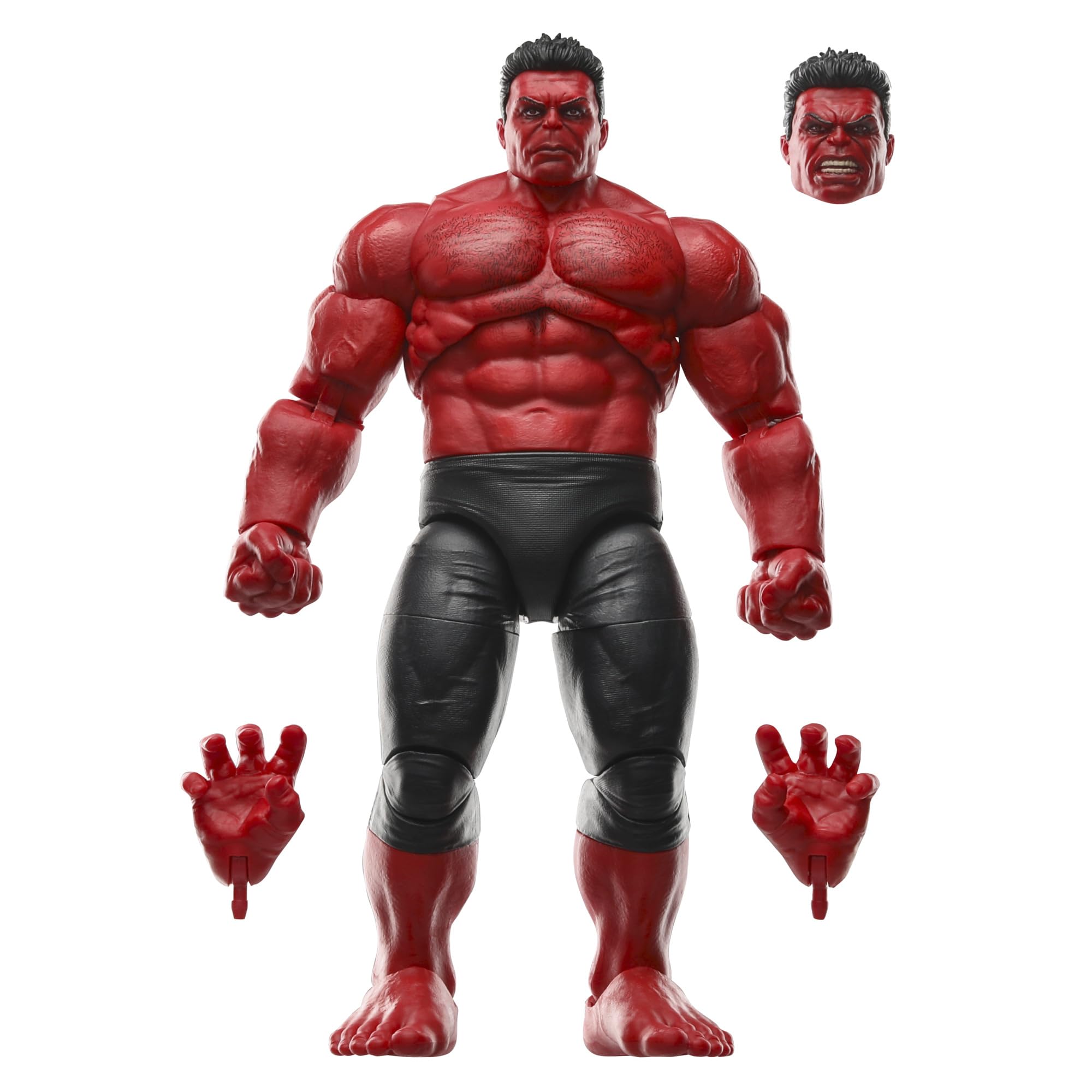 Photos - Action Figures / Transformers Hasbro Marvel Legends Series Red Hulk Captain America: Brave New World Collectible Deluxe 6 Inch Action Figure G0160 