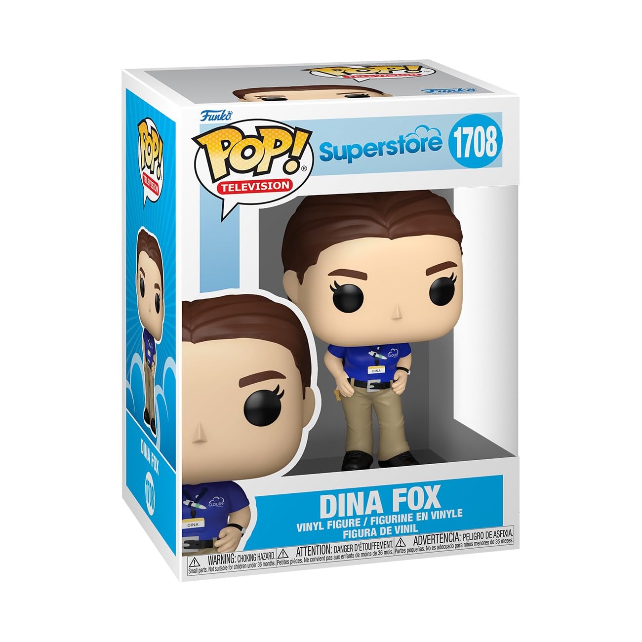 Photos - Action Figures / Transformers Funko Pop Television: Superstore - Dina Fox - Collectable Vinyl Figure - Gift Idea - Official Merchandise - Toys for Kids & 