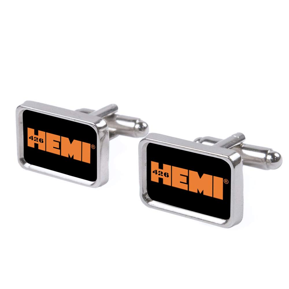 Cufflink Set – HEMI 426 Logo FCG Black Orange