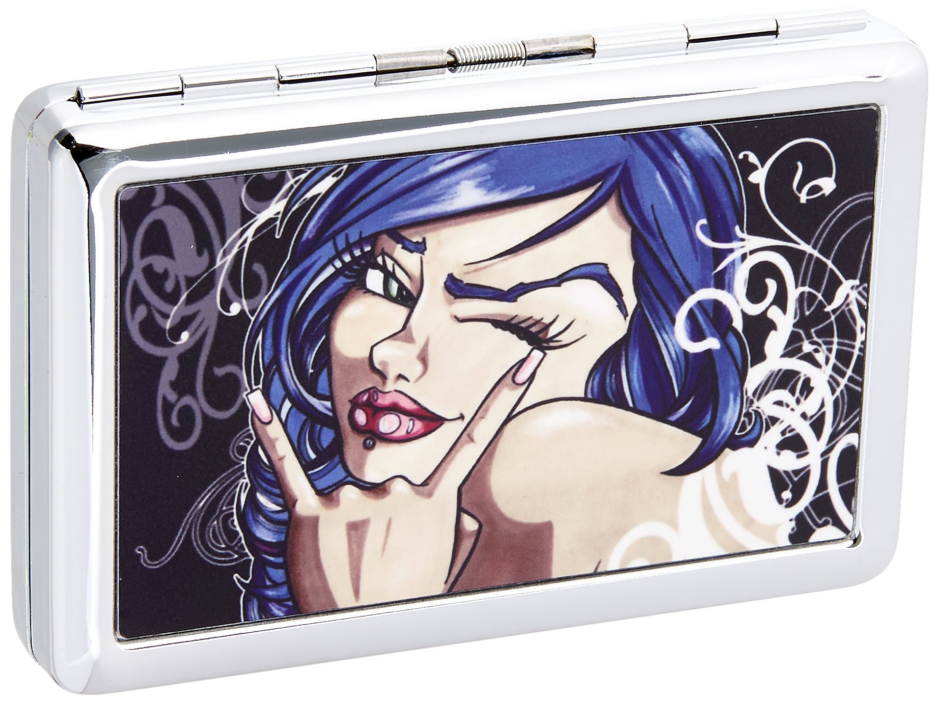 Buckle-Down Business Card Holder - Rock & Roll Ink - Large