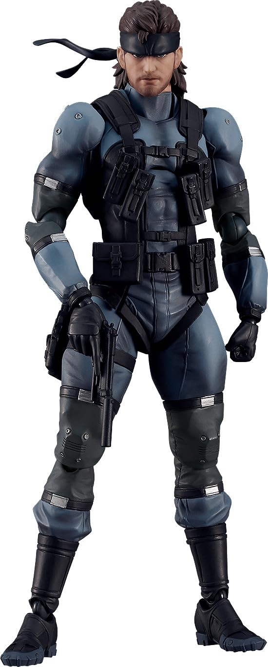 Photos - Action Figures / Transformers Max Metal Gear Solid 2: Sons of Liberty - Solid Snake  Figma Updated Edition Figure (MSG2 Ver.)