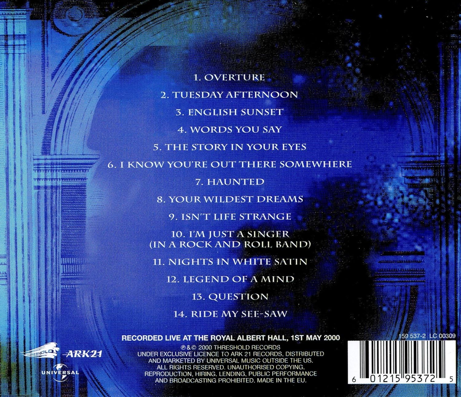 The Moody Blues Hall of Fame (CD) (UK IMPORT) 601215953725 | eBay