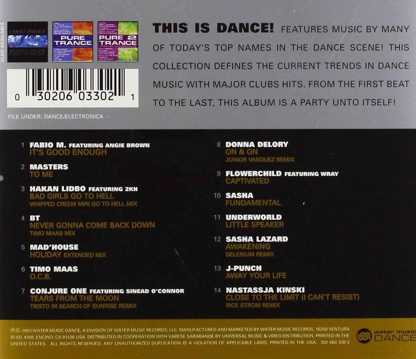 Various Artists This Is Dance (CD)