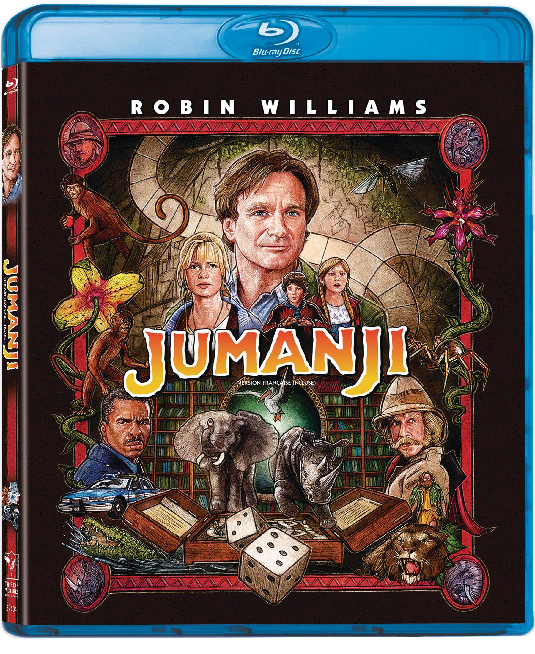 Jumanji (Blu-ray) Robin Williams Kirsten Dunst David Grier (US IMPORT ...