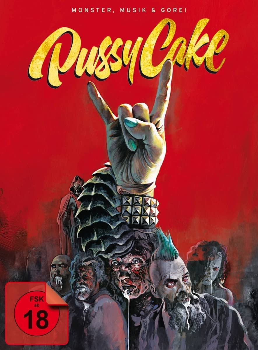 Pussycake - Monster Musik und Gore! (uncut) Limited Edition Mediabook (Blu-ray + DVD) (Blu-ray)