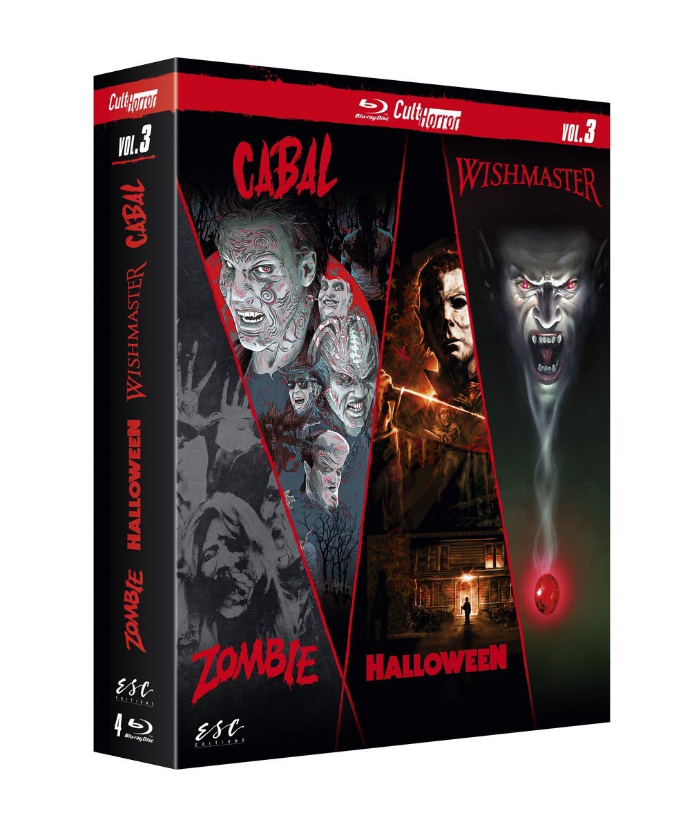 CULT'HORROR VOL 3-Coffret 4 (Blu-ray)