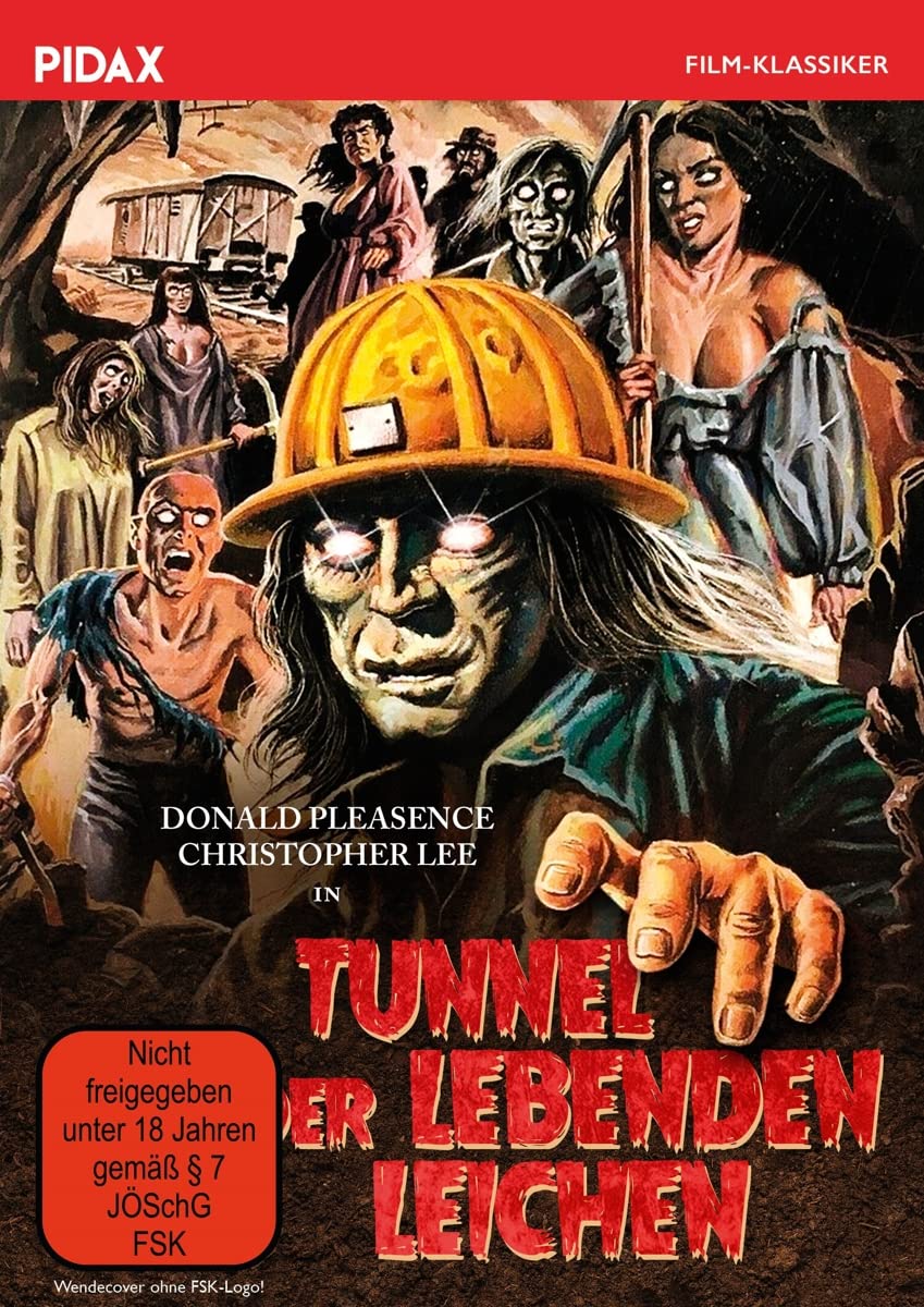 Tunnel der lebenden Leichen / Gruselhorror mit Donald Pleasence und Christopher Lee (Pidax Film-Klassiker) (DVD)