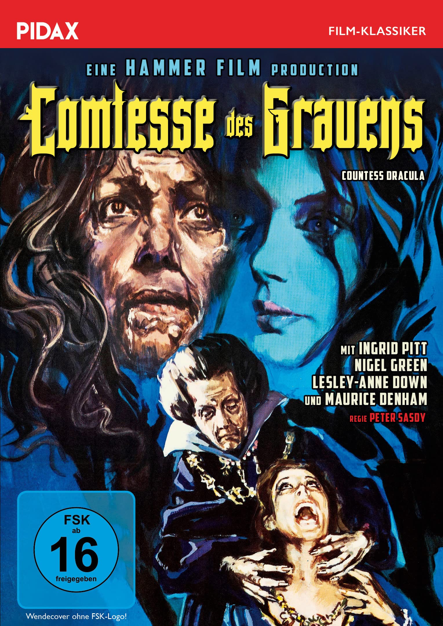 Comtesse des Grauens (Countess Dracula) / Kultiger Horrorfilm aus den legend&auml;ren Hammer-Studios (Pidax Film-Klassiker) (DVD)
