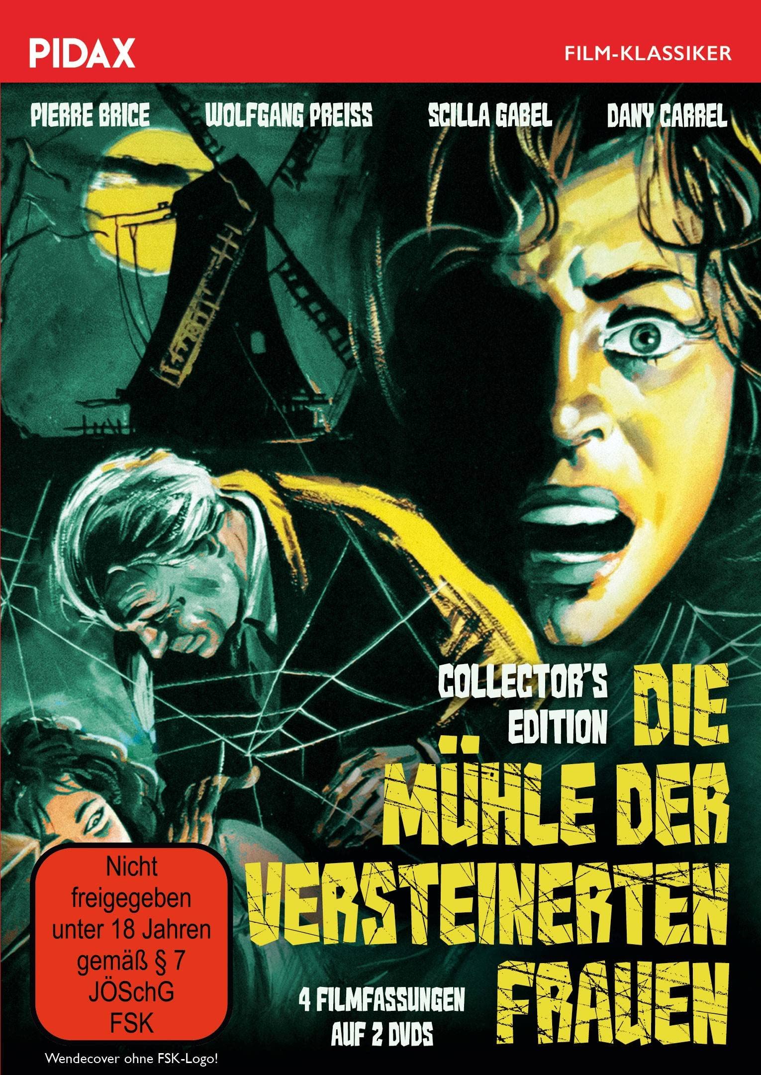 Die M&uuml;hle der versteinerten Frauen - Collector&acute;s Edition (4 Filmfassungen) / Gruselklassiker mit Starbesetzung (Pidax Film-Klassiker) (DVD)