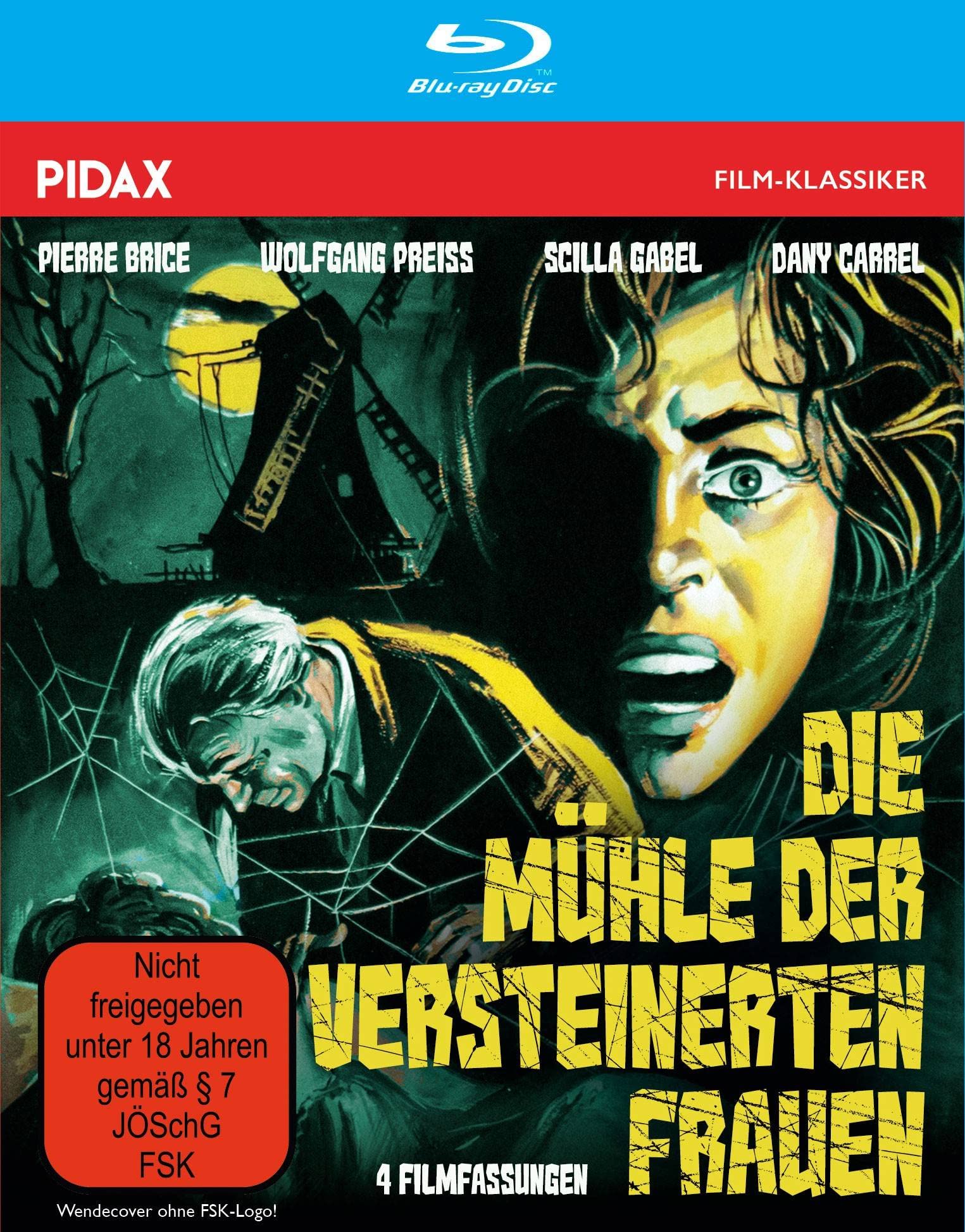 Die M&uuml;hle der versteinerten Frauen - Collector&acute;s Edition (4 Filmfassungen) / Gruselklassiker mit Starbesetzung (Pidax Film-Klassiker) (Blu-ray)