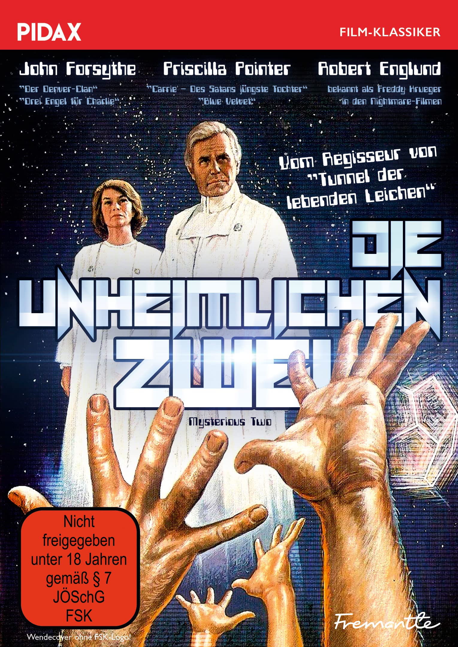 Die unheimlichen Zwei (Mysterious Two) / Sci-Fi-Mysteryhorror mit Robert Englund (bekannt als FREDDY KRUEGER) (Pidax Film-Klassiker) (DVD)