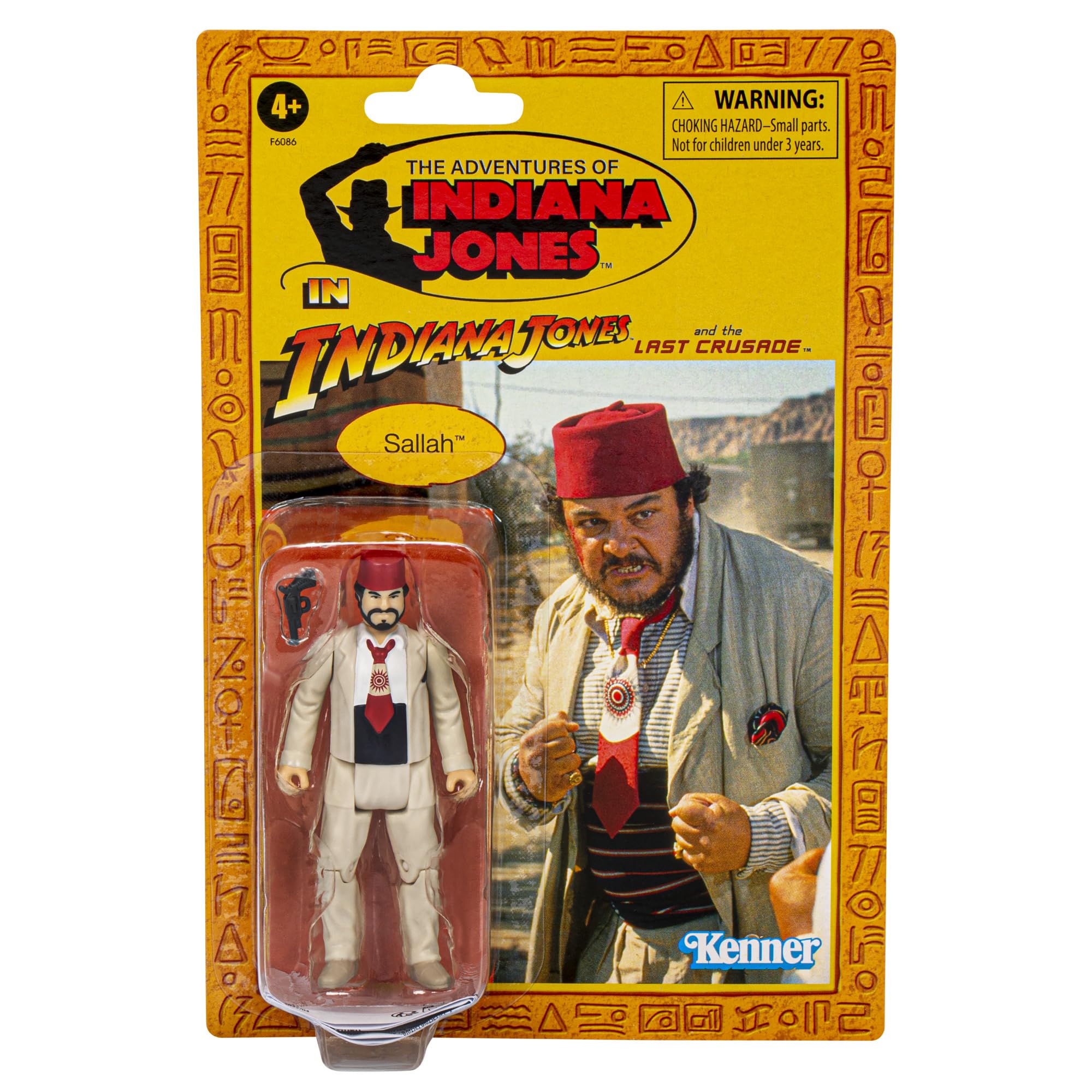 Photos - Action Figures / Transformers Hasbro Indiana Jones und der letzte Kreuzzug Retro Collection Sallah Action-Figur Indiana Jones Action-Figur 95 cm ‎F60865L2 