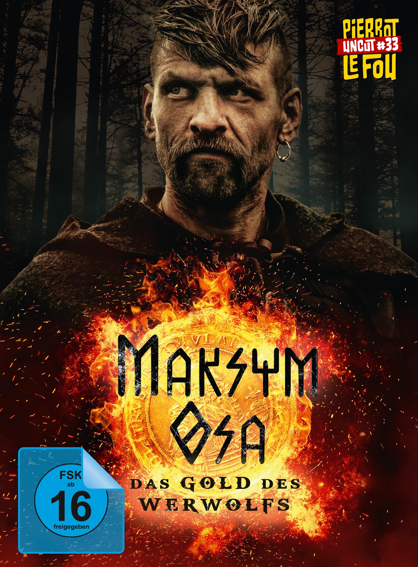 Maksym Osa - Das Gold des Werwolfs - Limited Edition Mediabook (uncut) (Blu-ray + DVD) (Blu-ray)