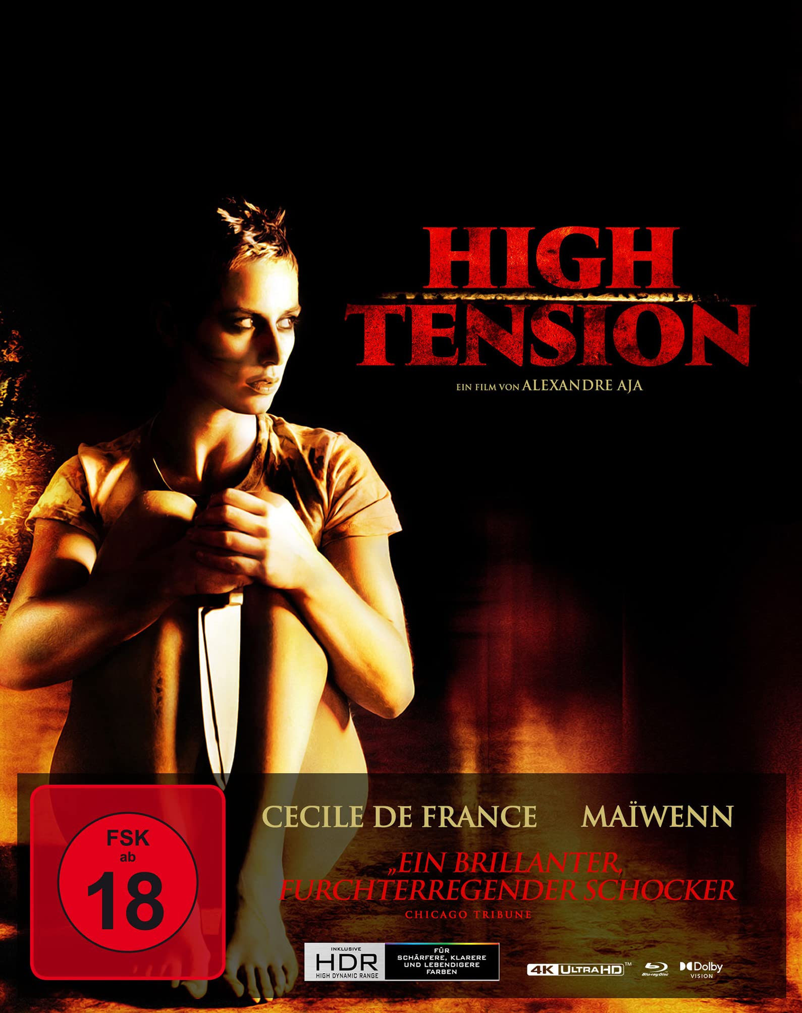 High Tension (digipack)   (English audio) (4K Ultra HD)