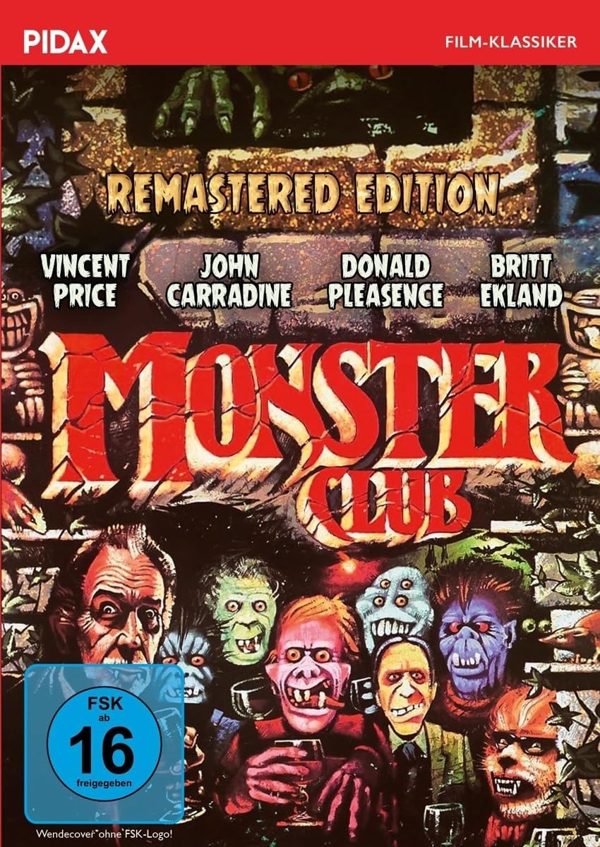 Monster Club - Remastered Edition / Schwarzhumoriger Gruselfilm mit Starbesetzung (Pidax Film-Klassiker) (DVD)