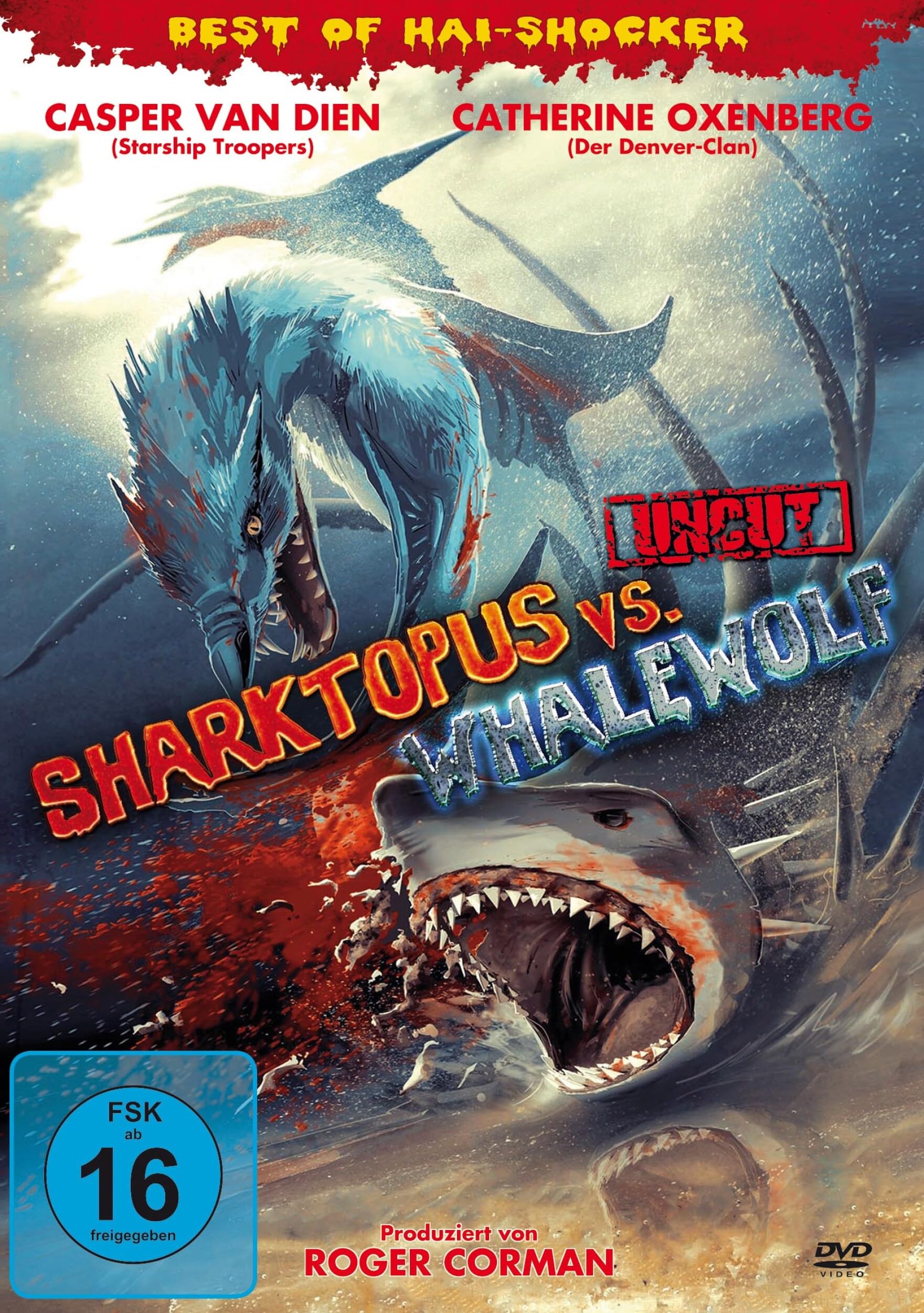 Sharktopus vs Whalewolf - Uncut Edition (Best of Hai-Shocker) (DVD)