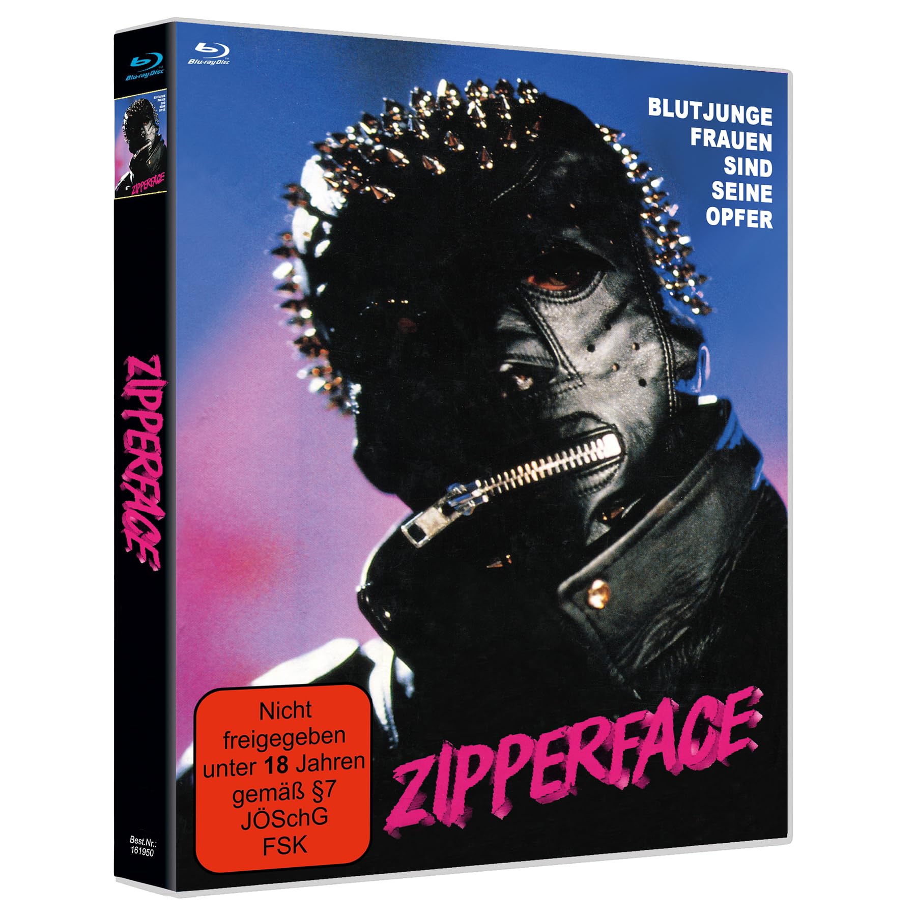 ZIPPERFACE - Cover A (Blu-ray)