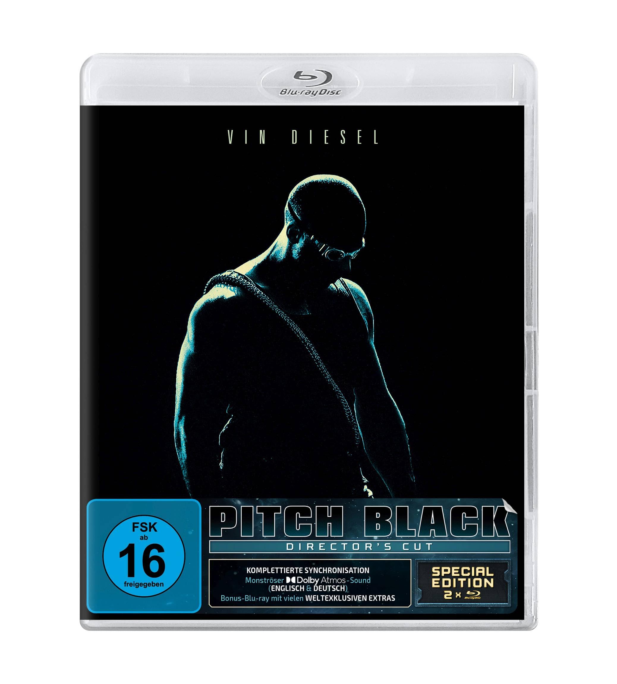 Pitch Black (Director's Cut) &ndash; 2-Disc-Special-Edition (Blu-ray + Bonus-Blu-ray) (Blu-ray)