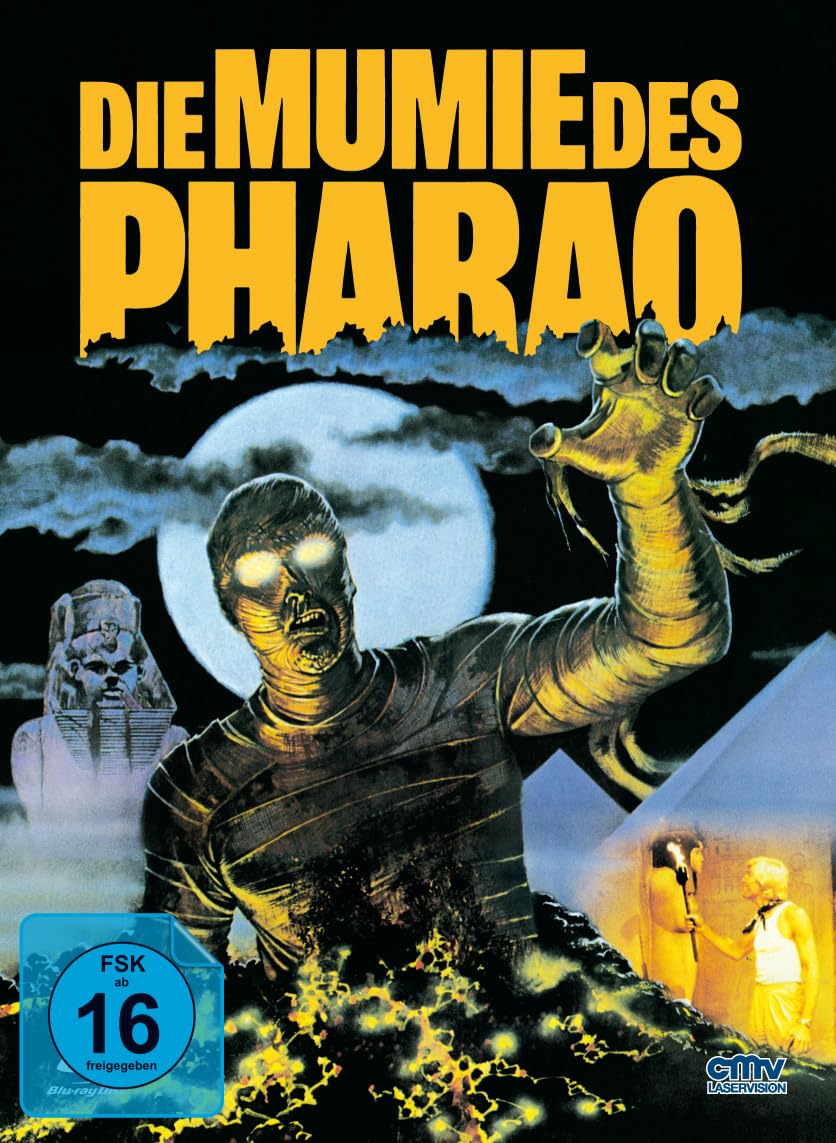 Die Mumie des Pharao - Limitiertes Mediabook auf 500 St&uuml;ck - Cover A (Blu-ray + DVD) (Blu-ray)