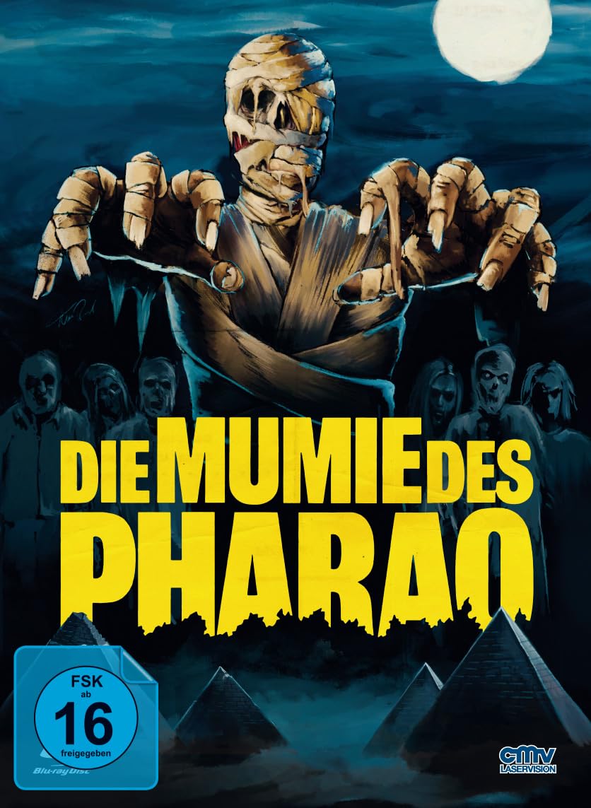 Die Mumie des Pharao - Limitiertes Mediabook auf 222 St&uuml;ck - Cover B (Blu-ray + DVD) (Blu-ray)