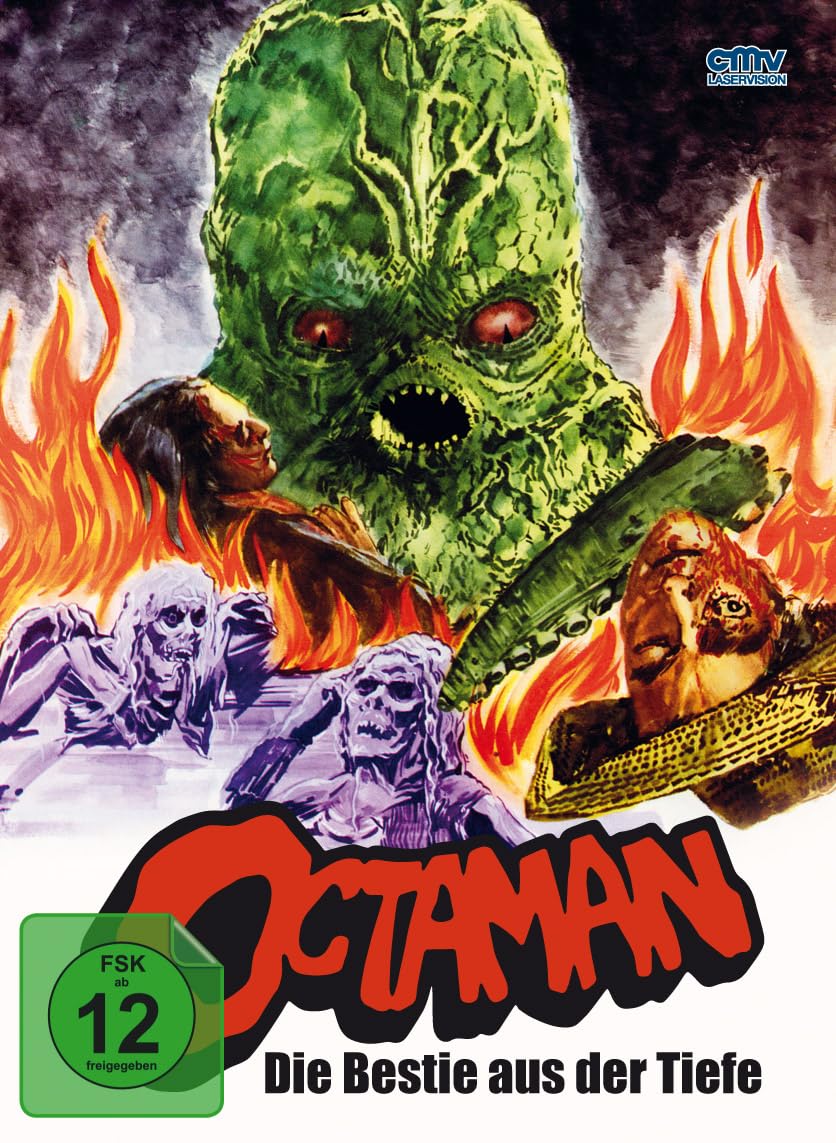 Octaman - Die Bestie aus der Tiefe - Limitiertes Mediabook auf 399 St&uuml;ck - Cover A (Blu-ray+DVD) (Blu-ray)
