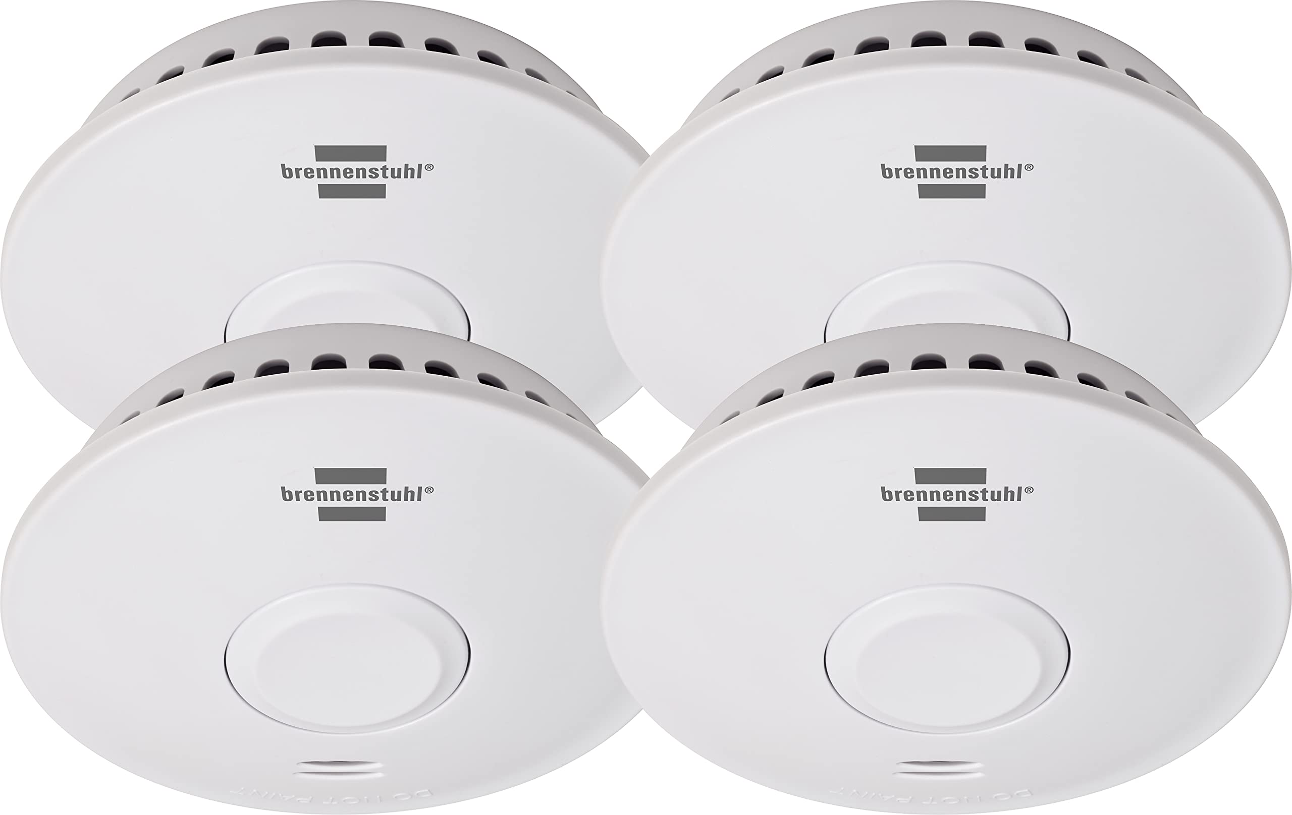 Комплект из 4-х частей для раухмельдеринга Brennenstuhl Funk-Rauchmelder RM L 3101Vernetzbare Rauchmelder mit 61290₽