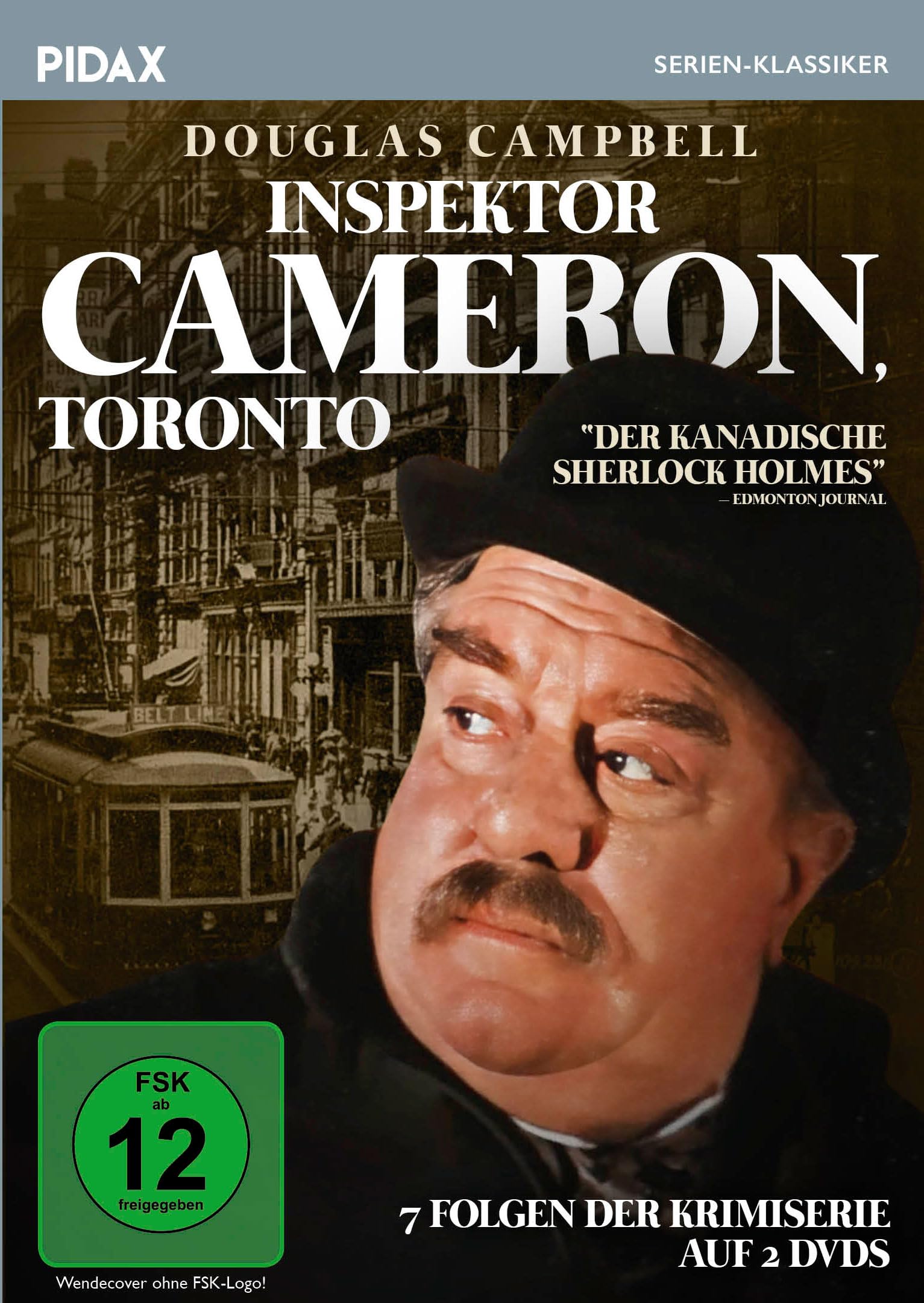 Inspektor Cameron Toronto / 7 Folgen der Krimiserie im Sherlock-Holmes-Stil (Pidax Serien-Klassiker) (DVD)